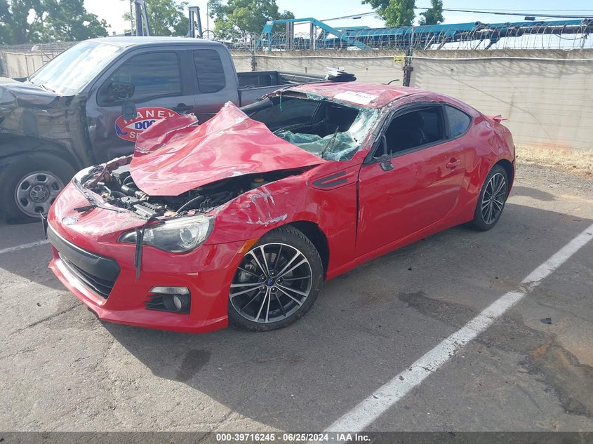 2014 Subaru Brz Limited VIN: JF1ZCAC12E8604690 Lot: 39716245