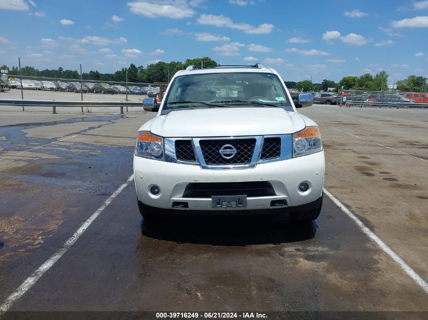 2014 Nissan Armada Platinum VIN: 5N1BA0NF6EN606654 Lot: 39716249