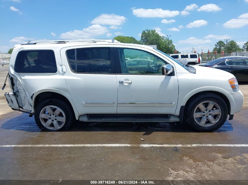 2014 Nissan Armada Platinum VIN: 5N1BA0NF6EN606654 Lot: 39716249