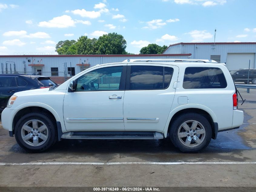 2014 Nissan Armada Platinum VIN: 5N1BA0NF6EN606654 Lot: 39716249