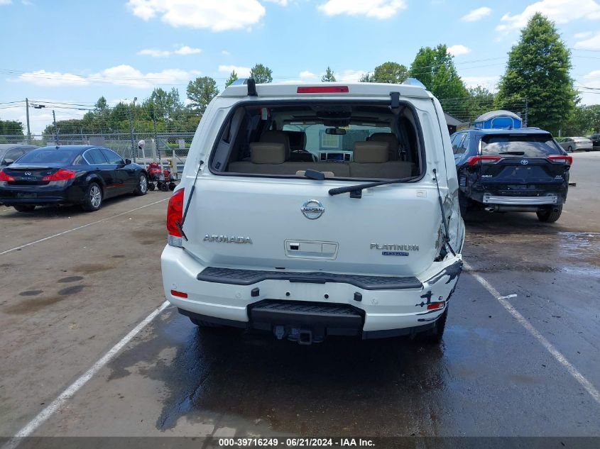 2014 Nissan Armada Platinum VIN: 5N1BA0NF6EN606654 Lot: 39716249