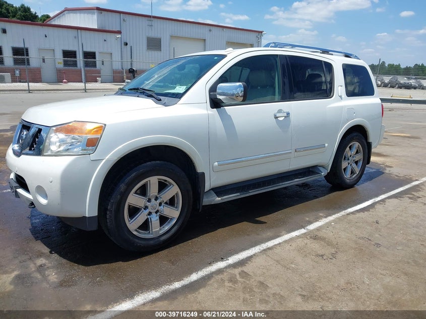2014 Nissan Armada Platinum VIN: 5N1BA0NF6EN606654 Lot: 39716249