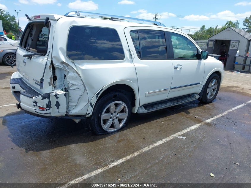 2014 Nissan Armada Platinum VIN: 5N1BA0NF6EN606654 Lot: 39716249