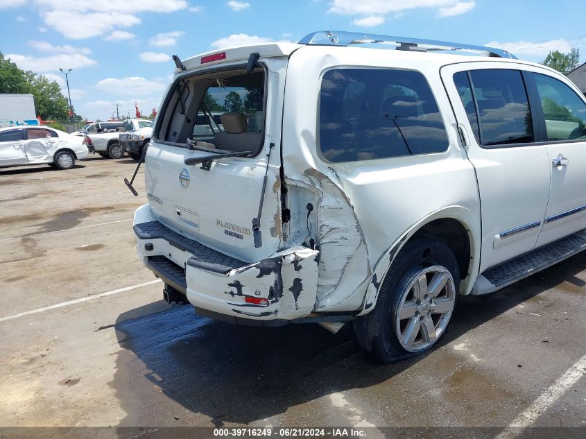 2014 Nissan Armada Platinum VIN: 5N1BA0NF6EN606654 Lot: 39716249