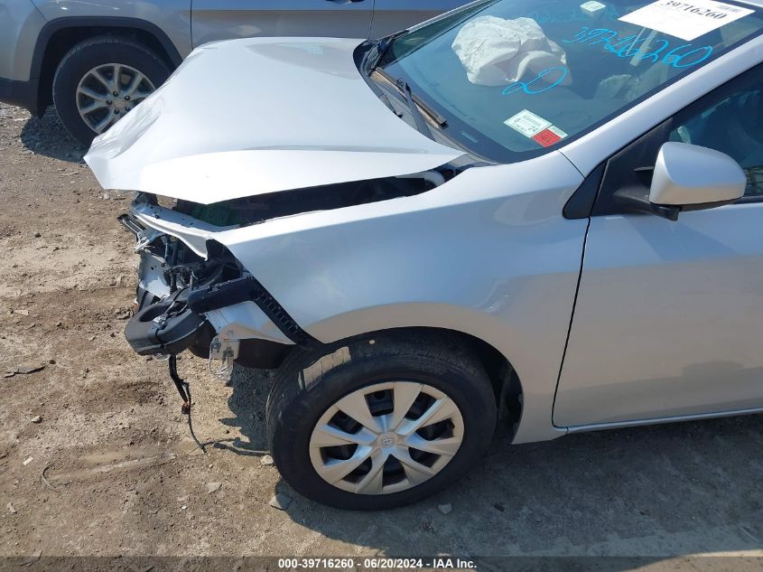 2016 TOYOTA COROLLA L - 2T1BURHE2GC522632