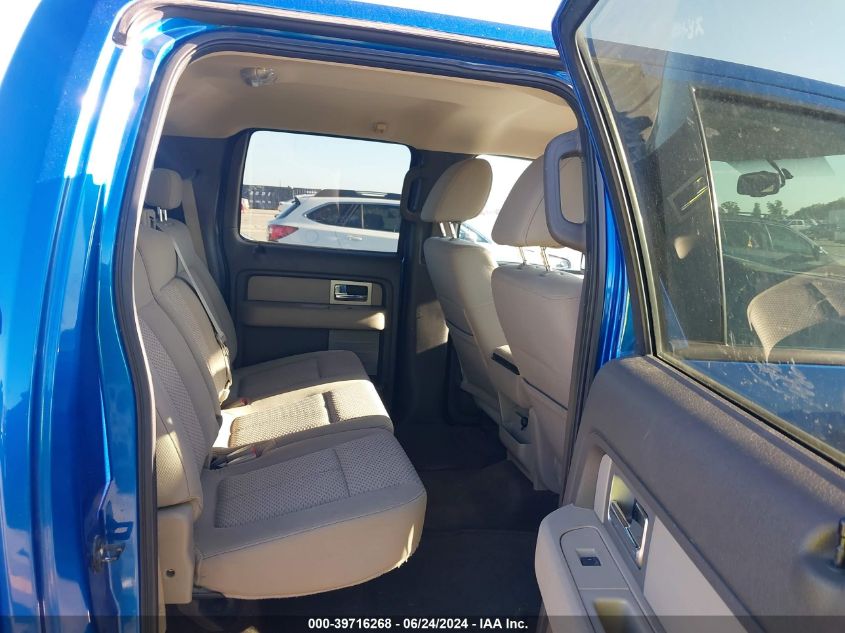 2009 Ford F-150 Supercrew VIN: 1FTRW128X9FA02539 Lot: 39716268