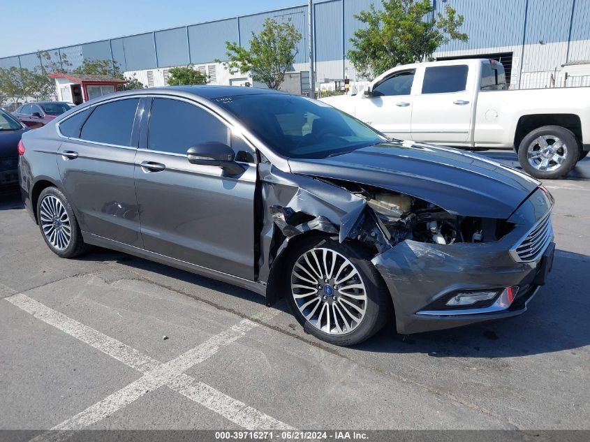 2017 Ford Fusion Titanium VIN: 3FA6P0D97HR284811 Lot: 39716271