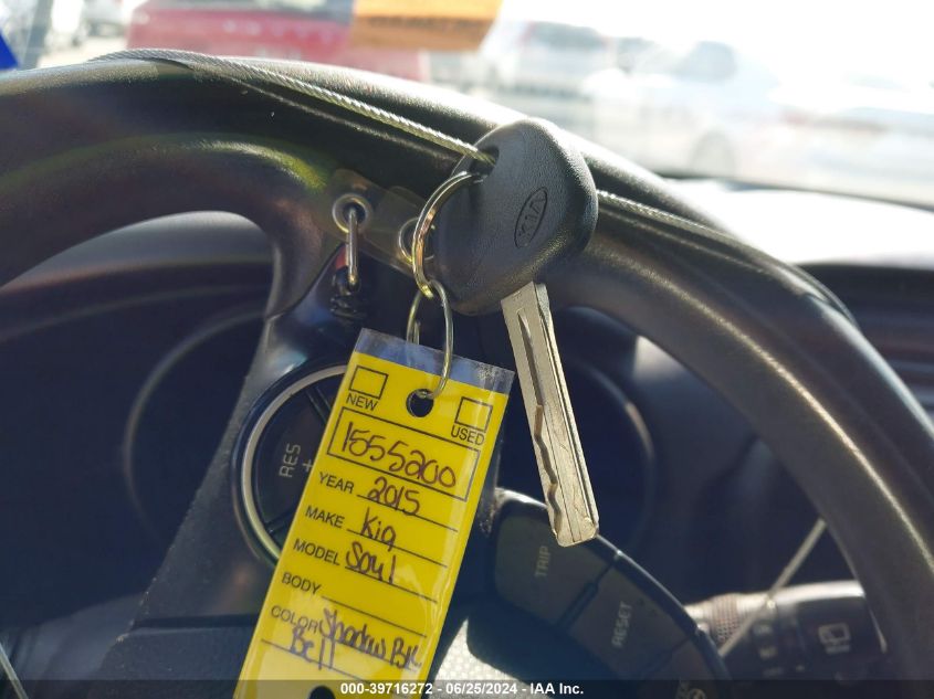 2015 Kia Soul VIN: KNDJN2A27F7153878 Lot: 39716272