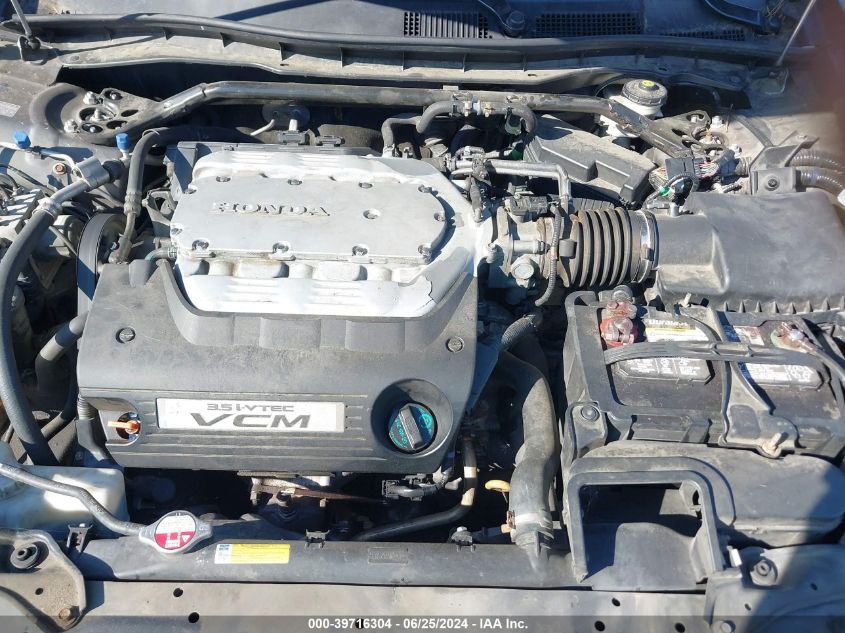 2009 Honda Accord Exl VIN: 1HGCP36849A015312 Lot: 39716304