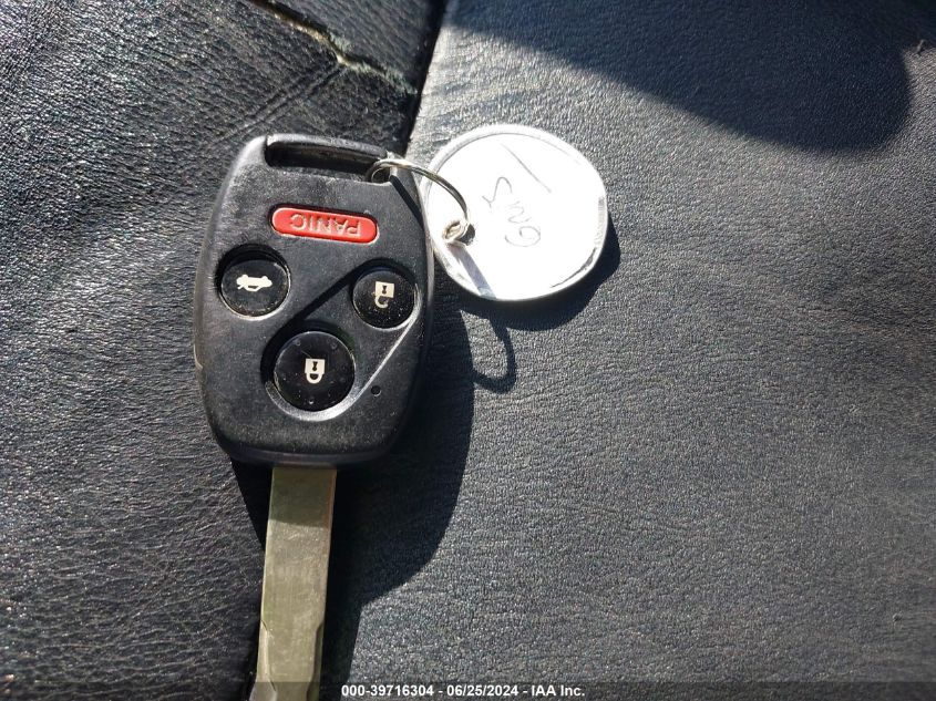 2009 Honda Accord Exl VIN: 1HGCP36849A015312 Lot: 39716304