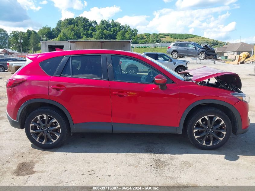 2016 Mazda Cx-5 Grand Touring VIN: JM3KE2DY4G0687216 Lot: 39716307