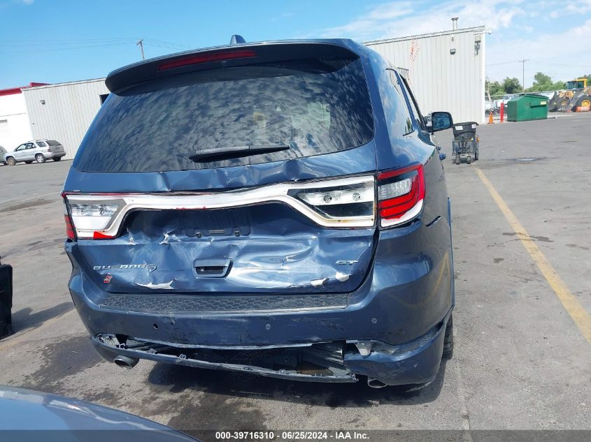 2021 Dodge Durango Gt Awd VIN: 1C4RDJDG1MC599469 Lot: 39716310