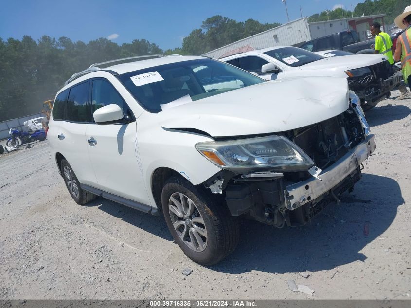 2013 Nissan Pathfinder Sv VIN: 5N1AR2MNXDC636470 Lot: 39716335