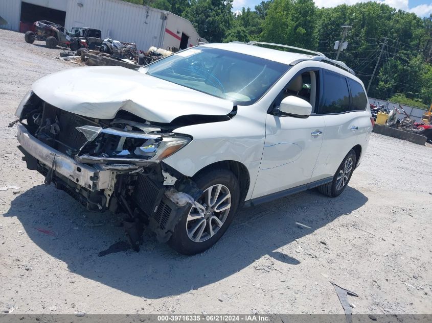 2013 Nissan Pathfinder Sv VIN: 5N1AR2MNXDC636470 Lot: 39716335