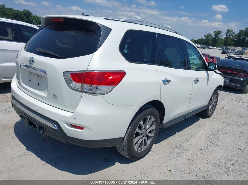 2013 Nissan Pathfinder Sv VIN: 5N1AR2MNXDC636470 Lot: 39716335