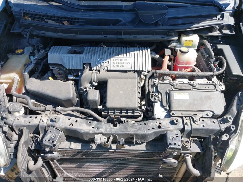 2013 Toyota Prius Two VIN: JTDKN3DU4D5660320 Lot: 39716363