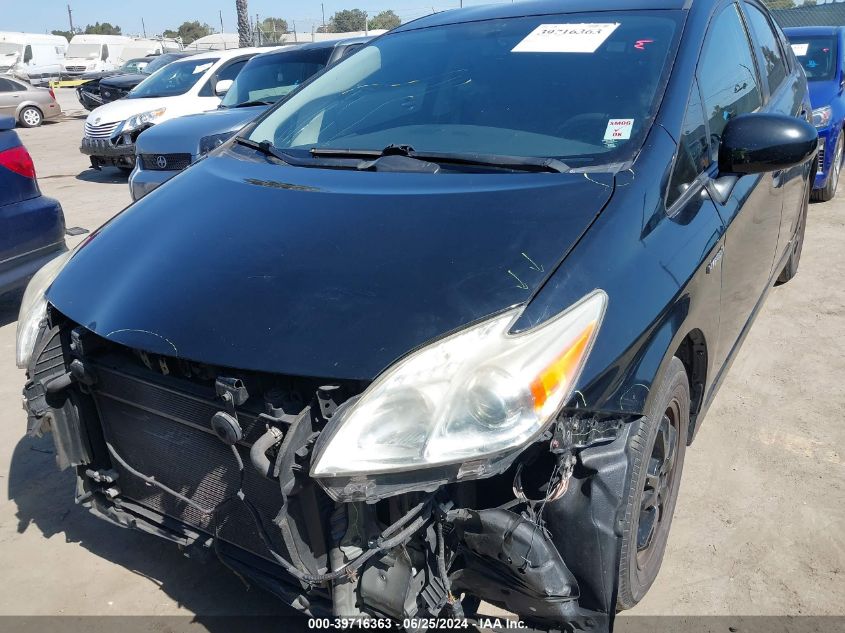 2013 Toyota Prius Two VIN: JTDKN3DU4D5660320 Lot: 39716363