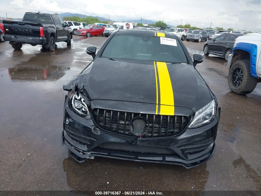 2018 MERCEDES-BENZ AMG C 43 4MATIC VIN: WDDWJ6EB7JF624046