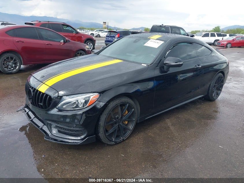 2018 MERCEDES-BENZ AMG C 43 4MATIC VIN: WDDWJ6EB7JF624046