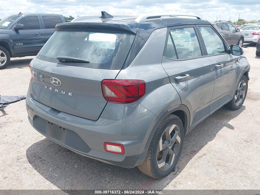 2022 Hyundai Venue Limited VIN: KMHRC8A34NU164417 Lot: 39716372