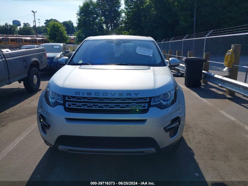 2019 Land Rover Discovery Sport Hse/Landmark Edition VIN: SALCR2FX6KH784474 Lot: 39716373