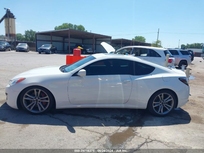 2011 Hyundai Genesis 3.8 R-Spec VIN: KMHHU6KH0BU052958 Lot: 39716375