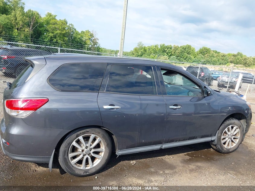 2014 Nissan Pathfinder S VIN: 5N1AR2MM9EC719123 Lot: 39716380