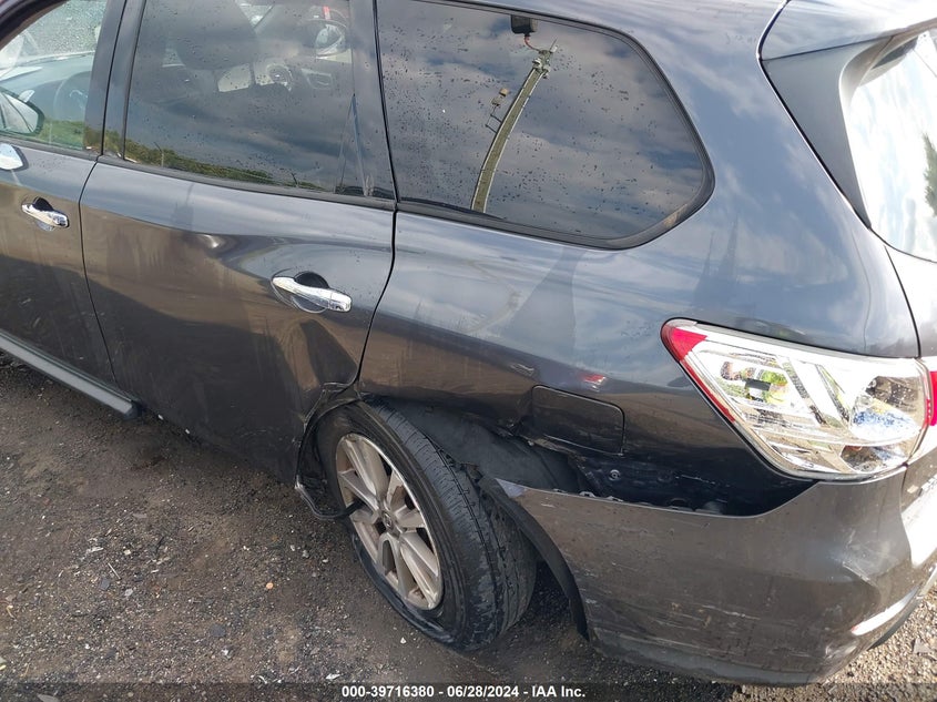 2014 Nissan Pathfinder S VIN: 5N1AR2MM9EC719123 Lot: 39716380