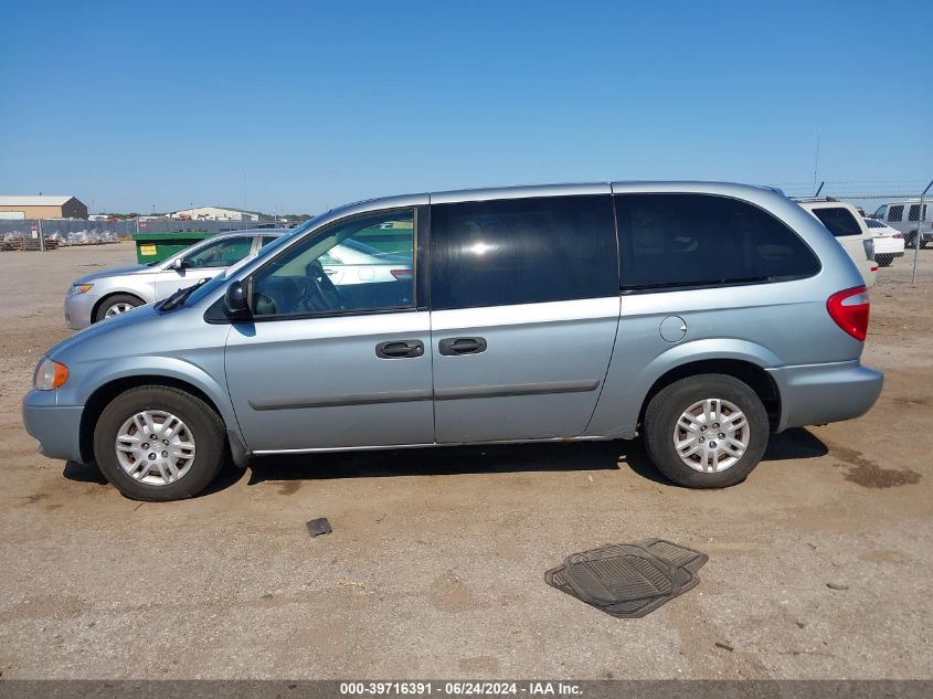 2006 Dodge Grand Caravan Se VIN: 1D4GP24RX6B502593 Lot: 39716391