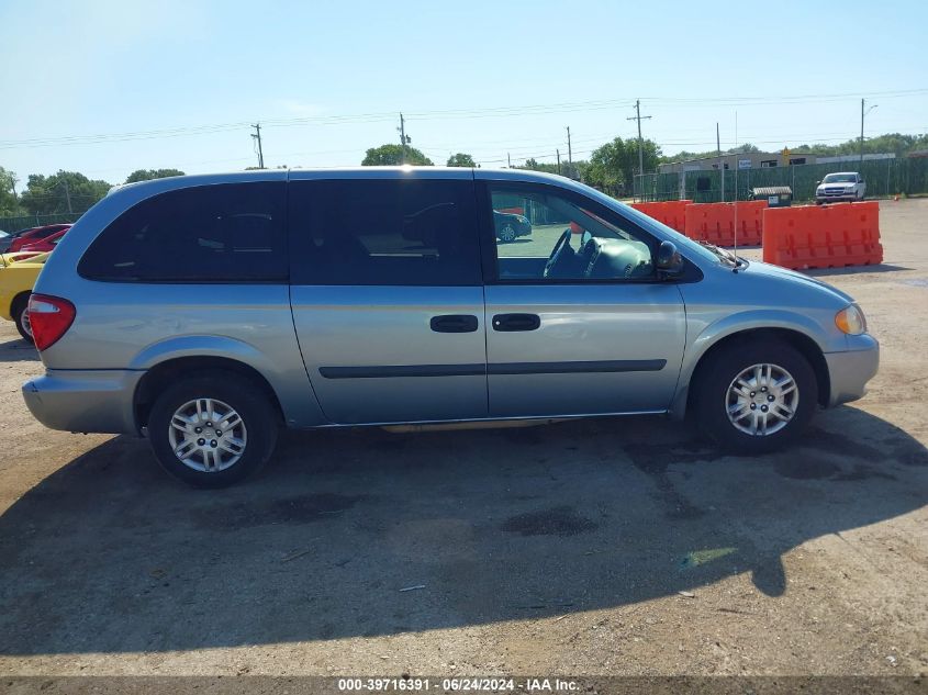 2006 Dodge Grand Caravan Se VIN: 1D4GP24RX6B502593 Lot: 39716391
