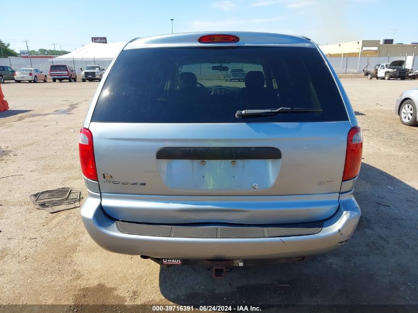 2006 Dodge Grand Caravan Se VIN: 1D4GP24RX6B502593 Lot: 39716391
