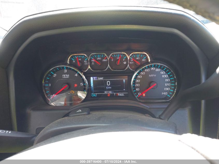 2018 GMC Sierra 1500 Sle VIN: 1GTV2MEC2JZ221283 Lot: 39716400