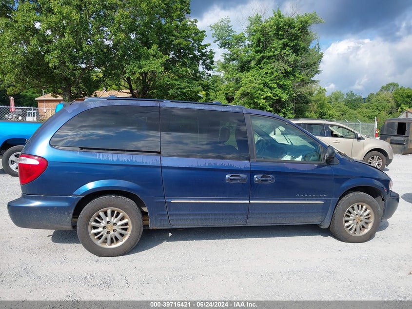 2001 Chrysler Town & Country Limited VIN: 2C8GT64L91R122519 Lot: 39716421