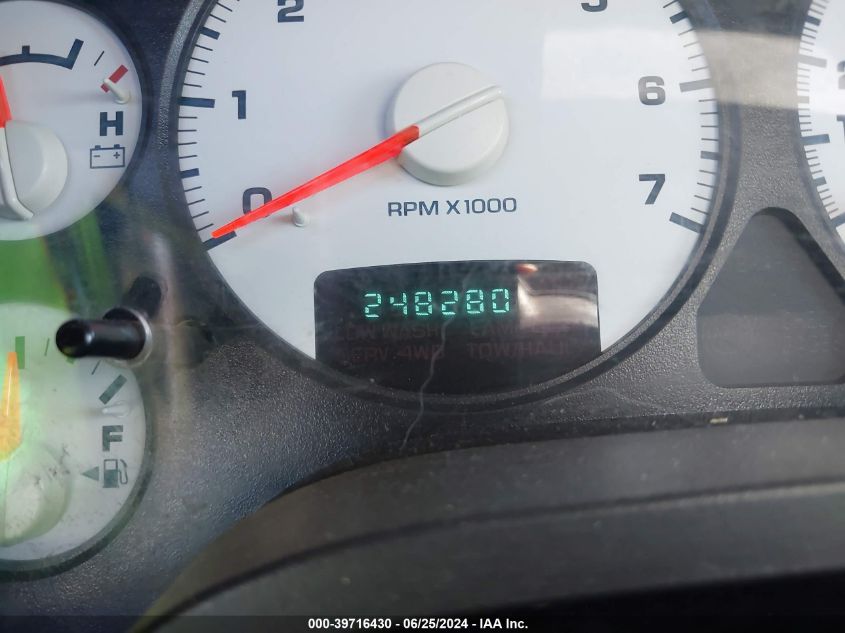 2005 Dodge Ram 1500 Slt/Laramie VIN: 1D7HU18D35S275156 Lot: 39716430