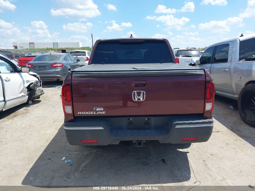 2018 Honda Ridgeline Rtl VIN: 5FPYK2F67JB000687 Lot: 39716446