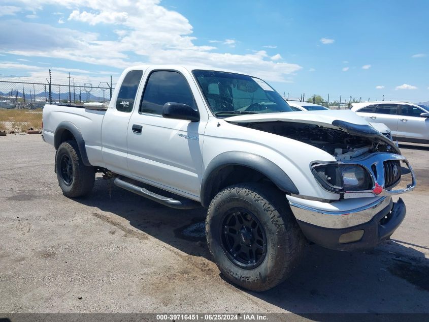 2002 Toyota Tacoma VIN: 5TEWM72N52Z116880 Lot: 39716451