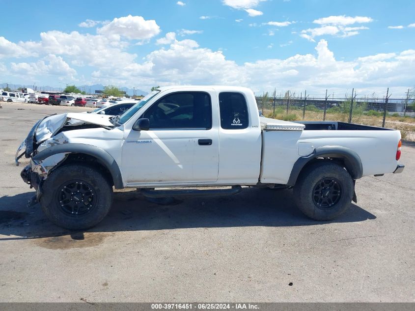 2002 Toyota Tacoma VIN: 5TEWM72N52Z116880 Lot: 39716451