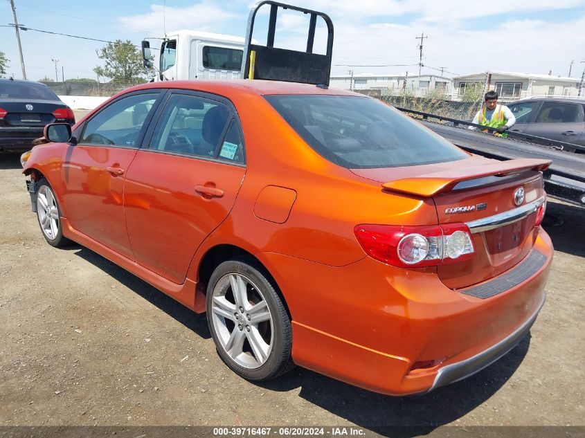 2013 Toyota Corolla S Special Edition VIN: 2T1BU4EE8DC074433 Lot: 39716467