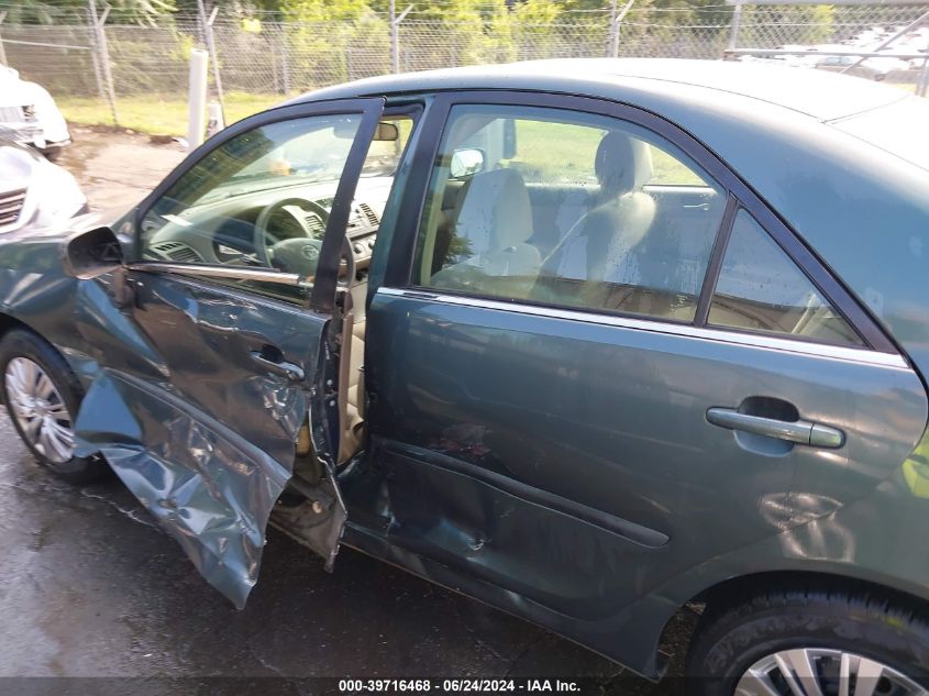 2005 Toyota Camry Le VIN: 4T1BE32K95U102600 Lot: 39716468