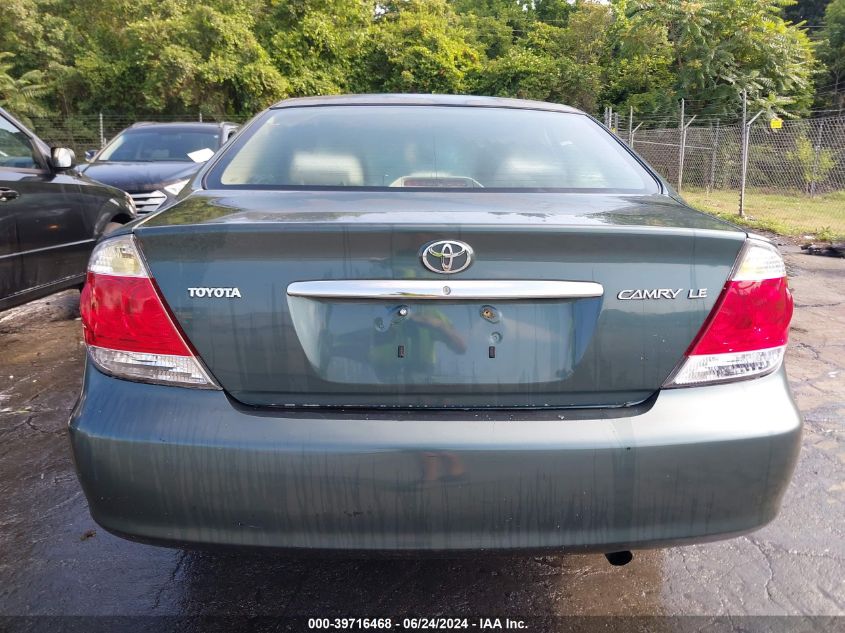 2005 Toyota Camry Le VIN: 4T1BE32K95U102600 Lot: 39716468