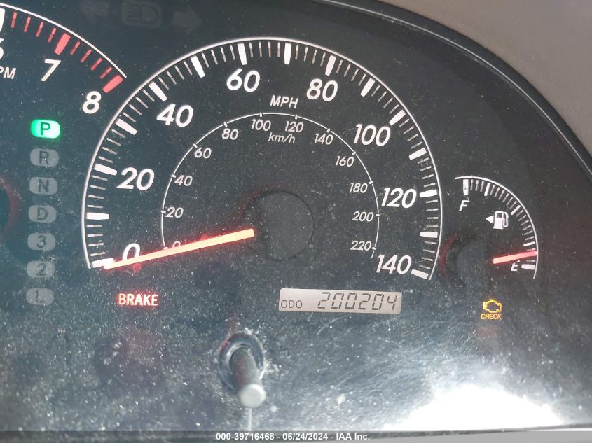 2005 Toyota Camry Le VIN: 4T1BE32K95U102600 Lot: 39716468