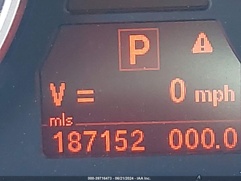 2009 BMW X5 xDrive48I VIN: 5UXFE83589L171431 Lot: 39716473