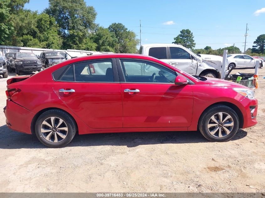 2021 Kia Rio Lx/S VIN: 3KPA24AD9ME381724 Lot: 39716483