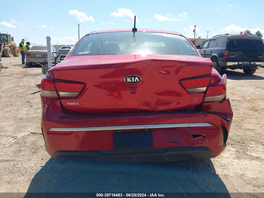 2021 Kia Rio Lx/S VIN: 3KPA24AD9ME381724 Lot: 39716483