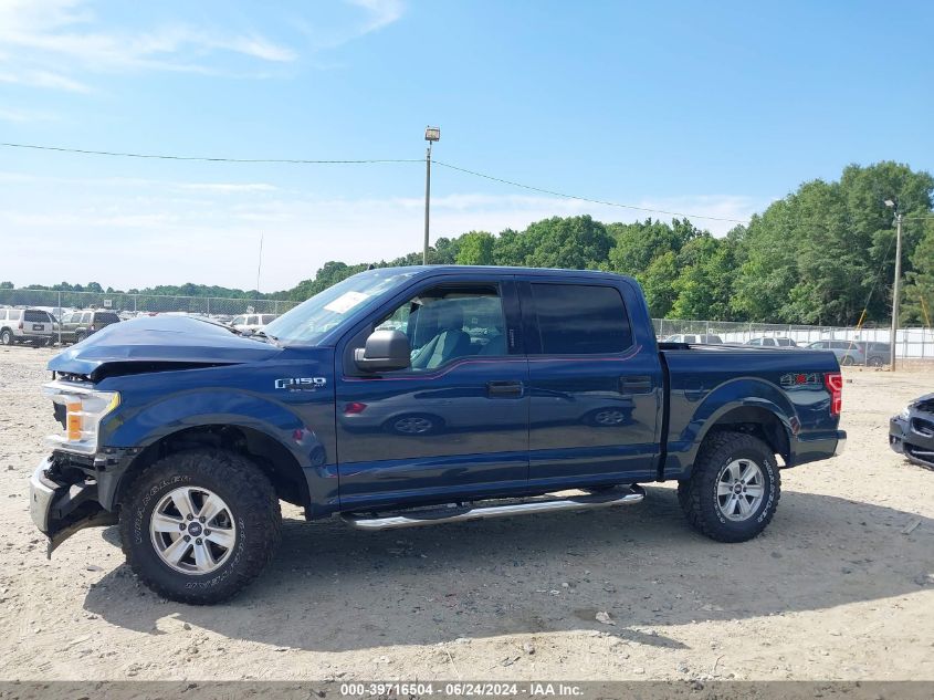 2019 Ford F150 Supercrew VIN: 1FTEW1E52KFB20171 Lot: 39716504