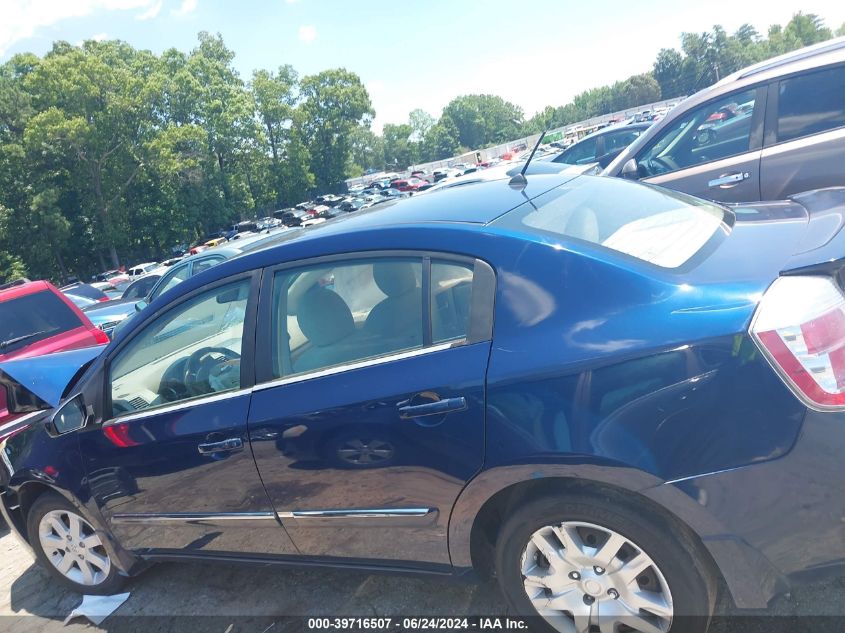 2011 Nissan Sentra 2.0S VIN: 3N1AB6AP1BL725273 Lot: 39716507