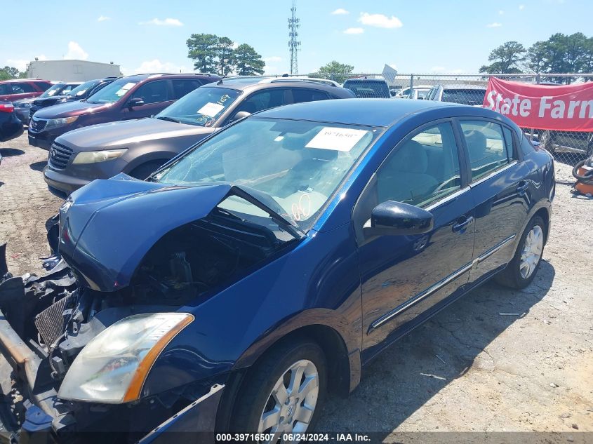 2011 Nissan Sentra 2.0S VIN: 3N1AB6AP1BL725273 Lot: 39716507