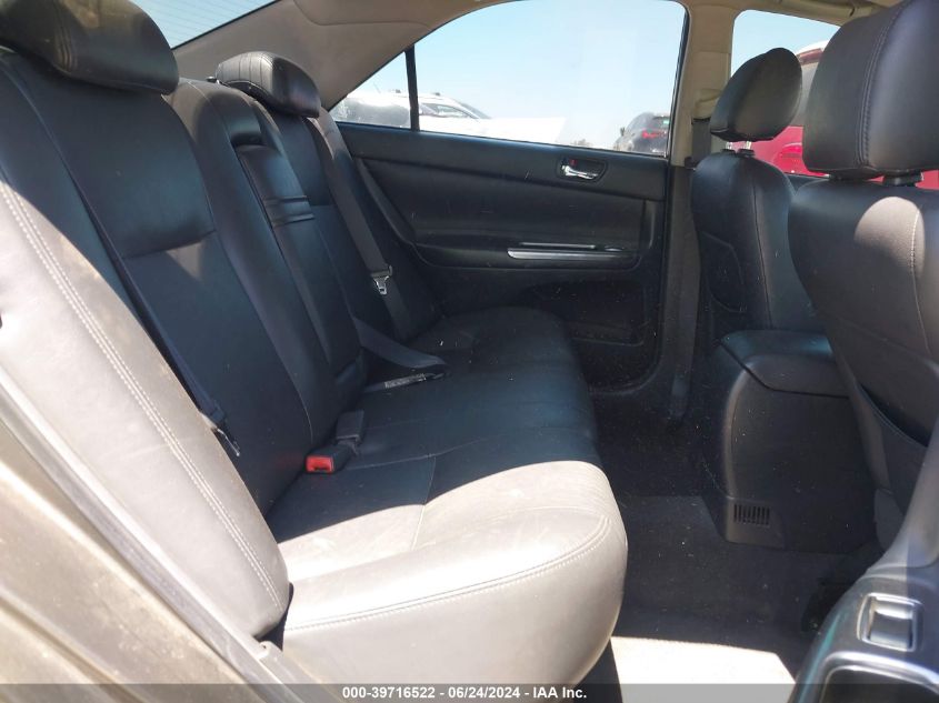 2004 Toyota Camry Se V6 VIN: JTDBA32K840005734 Lot: 39716522