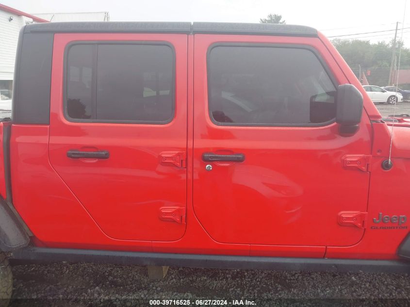 2022 Jeep Gladiator Rubicon 4X4 VIN: 1C6JJTBG2NL128539 Lot: 39716525