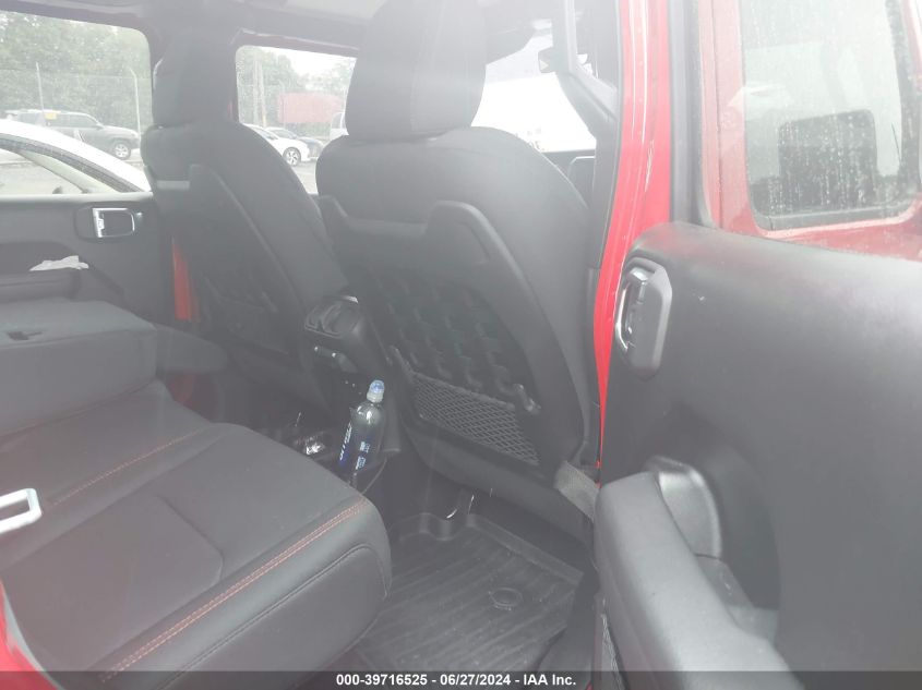 2022 Jeep Gladiator Rubicon 4X4 VIN: 1C6JJTBG2NL128539 Lot: 39716525